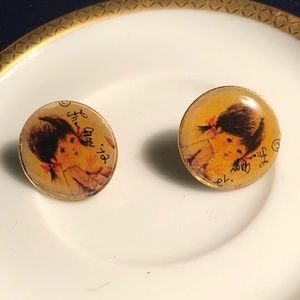 Vintage Fran Mar Moppets Earrings